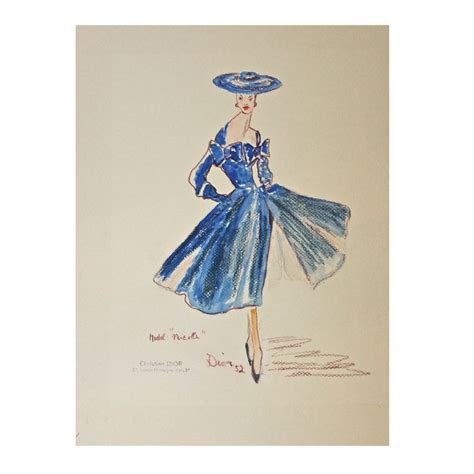 christian dior collection new look|christian dior original sketches.